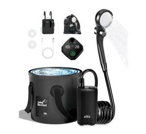 Ducha Portatil Camping 20l Recargable Con Pantalla Led
