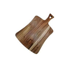 Tabla Rustica De Picar Nativos Forma Rectangular Con Mango MCB001