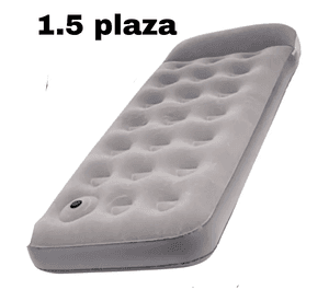Colchon Inflable 1 Plaza Inflador De Pie Incluido Bestway Gris