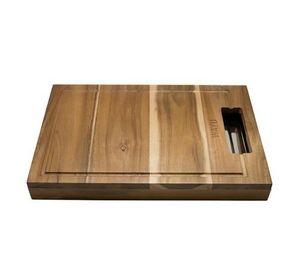 TABLA MADERA  BANDEJA DE ACERO WAYU