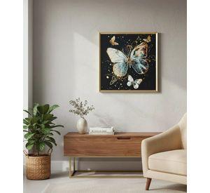 Cuadro Decorativo Pared Sinfonía Mariposas Cósmico Jhn