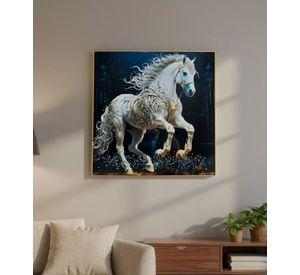 Cuadro Decorativo Pared Caballo Fantástico Galope Jhn