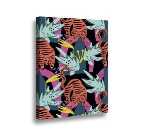 Canvas Tigre Fluor - 70x50 cm