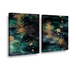Canvas duo Shimmering 70x50cm.