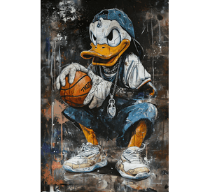 Cuadro Canvas Imagen Donald en lienzo 85x55 cm