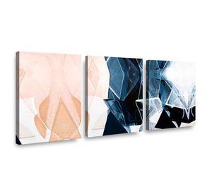 Canvas trio Abstracto Rombox - 70x50 cm