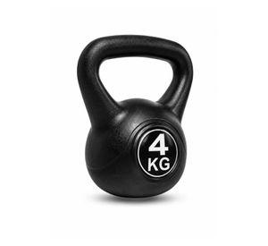 Pesa Rusa Kettlebell 4kg EntrenamientoCrossfit Fitness Negro