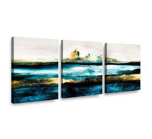 Canvas trio Caos 70x50cm.