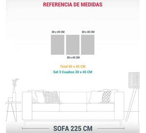 Pintura En Lienzo De Diseño Creativo De Loto 90x45 Cm