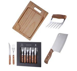 Set Parrilla 11 Piezas Acero Inoxidable Arthome PAR65