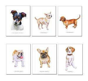 Set de Láminas De Perros N°2