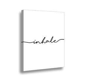Canvas Inhale - 70x50 cm