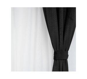 Cortina black out Luciana 140x220 cm negro