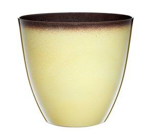 Maceta Balas crema glazeado 29 cm