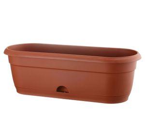 Maceta Hibiscus terracota 16x49.6x19.2 cm