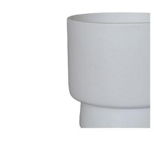 Maceta Zen blanco 17 cm