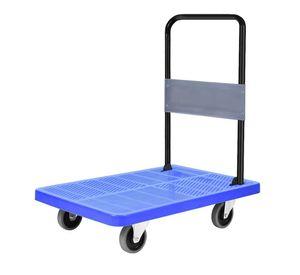 CARRO PLATAFORMA PLEGABLE AZUL