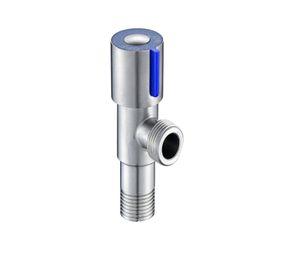 Llave Angular He-he 1/2 Acero Inoxidable Para Estanque Taumm