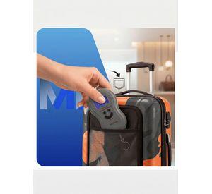 Balanza Digital Para Maletas Pesa Equipaje De Mano 50kg Negro