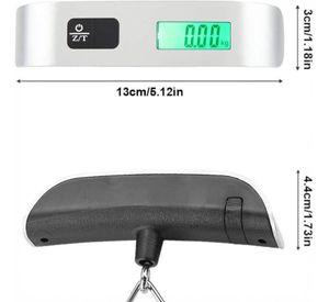 Balanza Pesa Digital De Maleta Para Colgar Capacidad 50kg