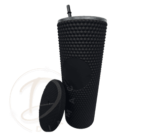 Vaso Mug Tublr Stud Botella Motivacional Vaso con Bombilla
