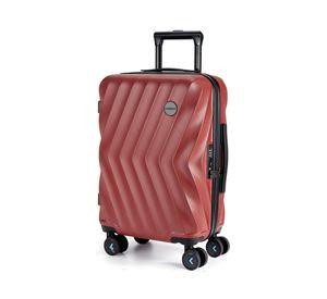 Bagsmart Maleta de Mano Globetrotter 21″ Rígida 35 L Rojo Vino