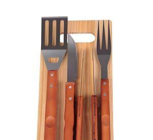 Set Parrillero Brasas 5 Piezas Doral