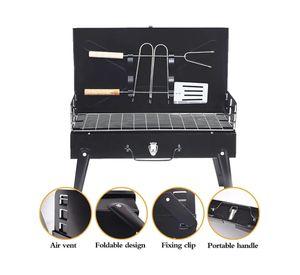 MINI ESTUFA PARRILLA PARRILLERA PLEGABLE BARBACOA PORATIL