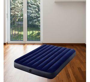 Colchon Inflable Atercipelado 2 Personas Camping Hogar Lau