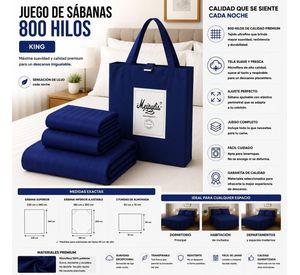 Juego de Sabanas MP 800 Hilos king