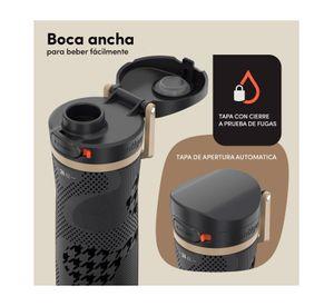Botella Termica Contigo Autopop Jackson 710ml Antiderrame Negro