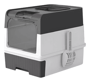 Arenero Cerrado Grande Para Gatos - Xl Caja Extraíble