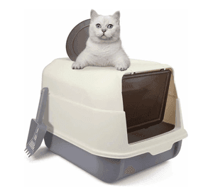 Arenero Cerrado Para Gatos Xl - Pala