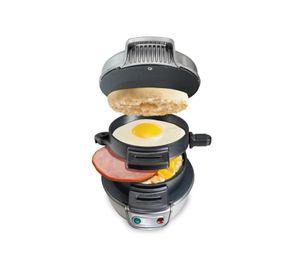 Sandwichera Hamilton Beach Breakfast Maker 600 W SDW 25475 CL