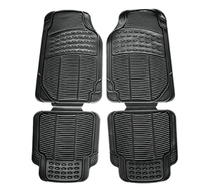 Alfombra Piso De Goma Para Auto Universal 4 Piezas