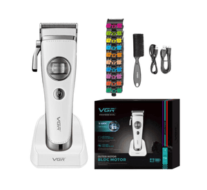 VGR V 880C Maquina Cortapelo Profesional 7200RPM Blanco