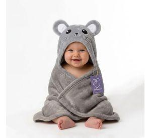 Toalla Para Bebé Con Capucha Animales Babymine