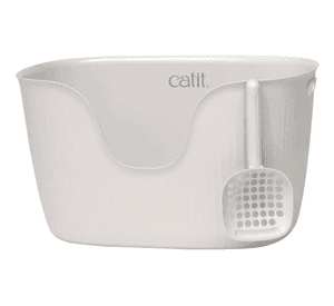 Catit Loo Arenero Para Gatos Ecológico Con Pala Gris