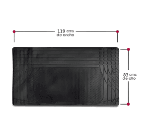 Alfombra Cubre Maletero Goma Universal Para Autos y SUV #609