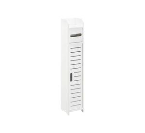 Estante Organizador De Baño Color Blanco 80X15X15cm
