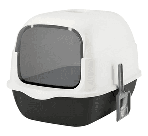 Arenero Para Gatos Roro Cerrado Baño Sanitario Caja Arena Gato Roro Color Negro - 1000245