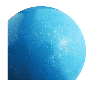 Balón gimnasia rítmica uktime glitter liso fitball Celeste