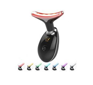 Masajeador Facial Cuello Reductor De Arrugas Luz Led