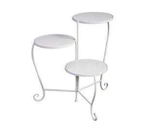 Porta maceta triple 26.5x26.5x56.5 cm