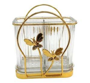 Organizador Cubiertos Utensilios Elegante Mariposas ALJ
