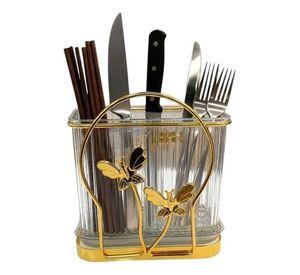 Organizador Cubiertos Utensilios Elegante Mariposas ALJ