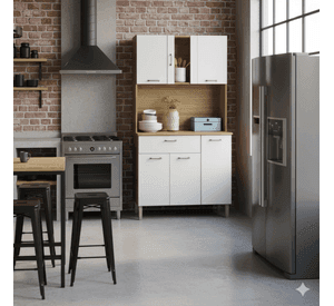 Combo mueble de cocina kyra y mueble de cocina melissa k0605