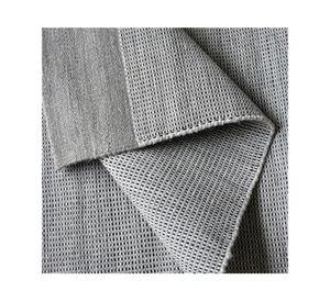 Alfombra terraza Jeri poliéster gris 200x300 cm