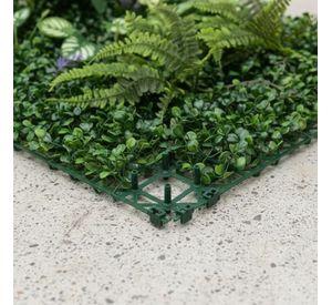 Jardín Muro Vertical Artificial D palmeta Plantas 60x40 cm