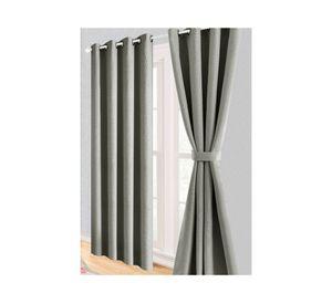 Cortina black out Mauve 140x220 cm gris perla